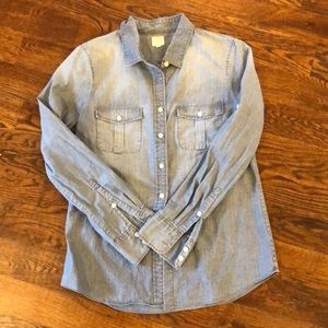 J Crew Chambray Shirt